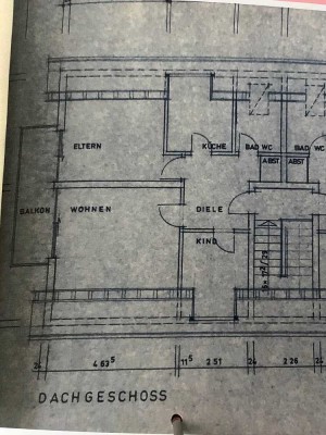 3-Zimmer Dachgeschosswohnung mit Balkon in Königswinter-Niederdollendorf