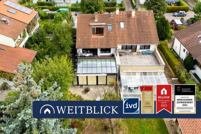 WEITBLICK: Doppelhaushälfte mit drei Wohneinheiten!