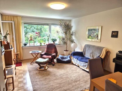 gepflegte 60,4 m² 2-Zimmer Wohnung mit Südbalkon, EBK und TG-Stellplatz in ruhiger Lage orf-Garath