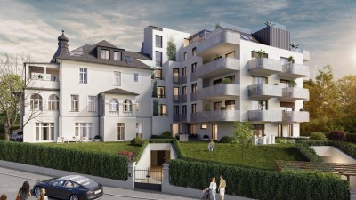 Ihr neues Zuhause, Ihre Ideen. Mitplanen und mitgestalten TWIN ESTATES Wunderschöne Familienwohnung mit großzügigem Garten