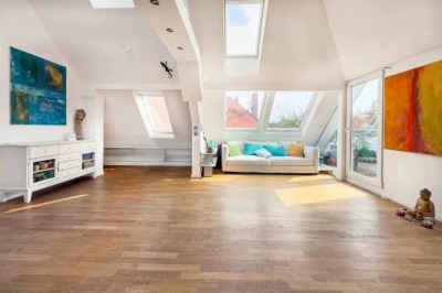 Leben über den Dächern Münchens – exklusives Dachgeschoss-Loft mit großer Terrasse in Neuhausen