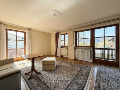 Charmante 3-Zimmer-Wohnung mit Bergblick und Tiefgaragenstellplatz in Bad Reichenhall