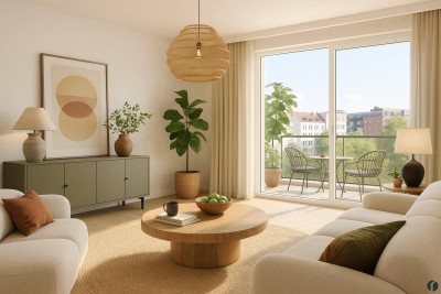 2 Zimmer Wohnung, Nähe Donaulände