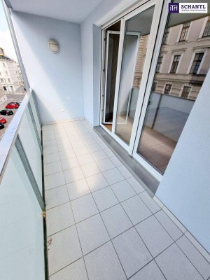 Preisreduktion! WOW! Ideale 2-Zimmer Wohnung mit Loggia! Viel Grün + Hofseitiges Schlafzimmer + Sonnige Loggia + Garagenplatz verfügbar + Perfekte Aufteilung + Fairer Preis!