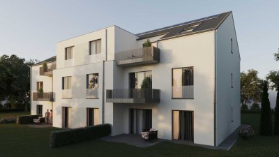 NEUBAU Wohnung im 1. OG mit zwei Zimmern und Balkon