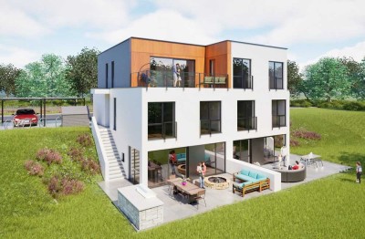 Neubau Souterrainwohnung mit Garten  in Wuppertal-Toelleturm