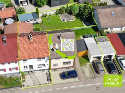 Zuhause am Ortsrand - Reihenmittelhaus mit Gartenidylle
