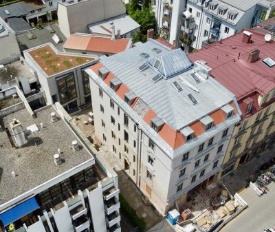 Westend Neubau: Tolle 2-Zimmer-Wohnung mit Terrasse Richtung Innenhof