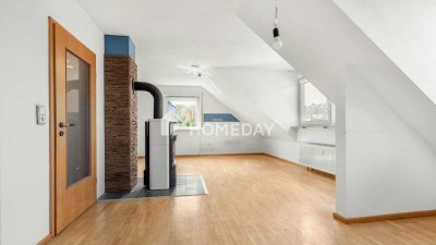 Attraktive Maisonette-Wohnung mit EBK und Kamin in Litzendorf