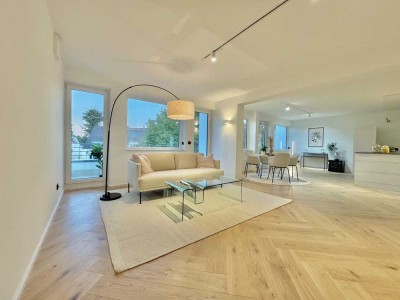 Modernes Penthouse am Stadtwald - urbanes Lebensgefühl trifft Luxus-Ausstattung
