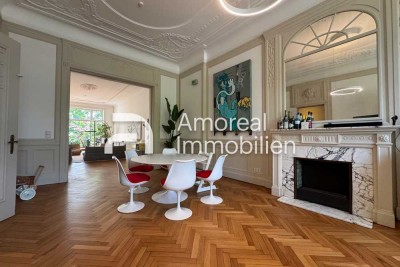 Exklusive 4-Zimmer-Wohnung mit Einliegerwohnung, Garten und Stellplatz in begehrter Lage