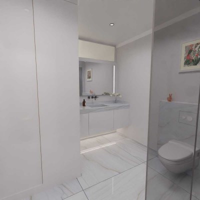 Stilvolle 3-Raum-Hochparterre-Wohnung mit lux. Innenausstattung