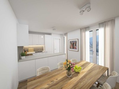 Penthouse-Traum zur Miete: Erstbezug mit großer Dachterrasse mitten in Waldstetten