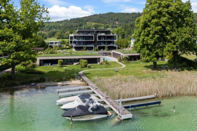 Seewohnung in erstklassiger Lage mit Outdoor-Pool