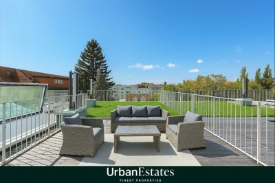Pärchentraum mit 360-Grad Dachterrasse und Dachgarten