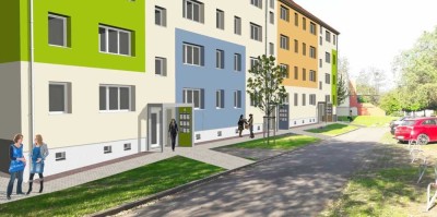 Hier bleiben keine Wünsche offen! Bezugsfertige 3-R.-Whg. mit Balkon, Bad mit Wanne und Dusche