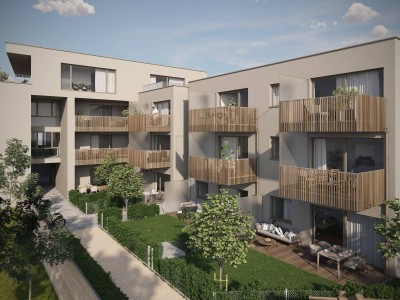 Genießen Sie die Vorzüge: 3-Zimmer-Wohnung im Obergeschoss mit Balkon und Lift in Neuhofen!