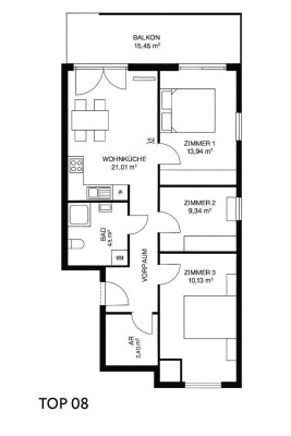 Attraktive Anlegerwohnung mit perfekten Schnitt und zentraler Lage