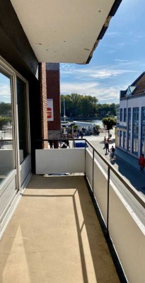 3-Zimmer-Wohnung in Travemünde an der Vorderreihe mit Wasserblick
