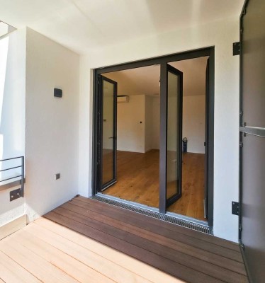 Niedrigzins bis Jahresende mitnehmen: Klimatisierte 2-Zi-Neubauwohnung mit großem Westbalkon