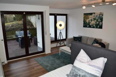 Moderne, voll möblierte Wohnung mit großer Terrasse & Top-Ausstattung – Filderstadt