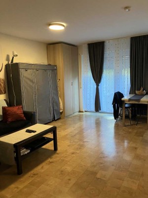 Geschmackvolle 1,5-Raum-EG-Wohnung Garten/Terrasse und EBK in Karlsruhe-Oststadt