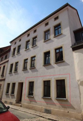 Schöne 2-Zi.-Wohnung EG, Innenstadt von Torgau, ruhige Lage