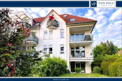 VON POLL - BAD HOMBURG: Tolle Maisonette-Wohnung mit TG-Platz und Garten in U-Bahnnähe
