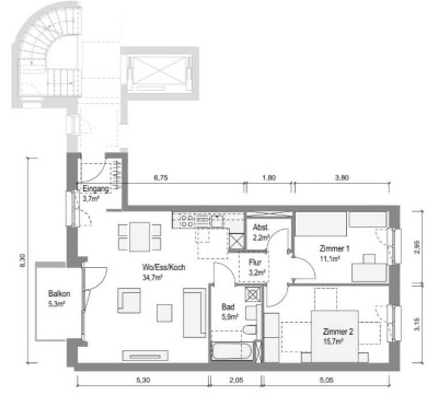 ERSTBEZUG! Helle moderne Wohnung zum Wohlfühlen | letzte Häuser mit Einbauküche