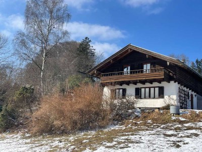 Charmantes Haus in idyllischer Lage mit Südbalkon und gigantischem Alpenblick