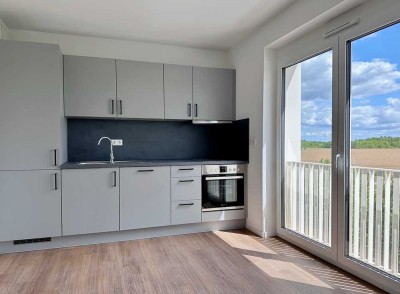 Hannover Kronsrode Erstbezug: 2,5 Zimmer, Einbauküche, Balkon, Fußbodenheizung, Lift, Tiefgarage etc