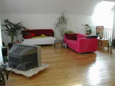 ausgefallene Studiowohnung im Grünen