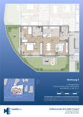 Neubau mit KfW 55 Effizienz - Nachhaltig und stilvoll mieten