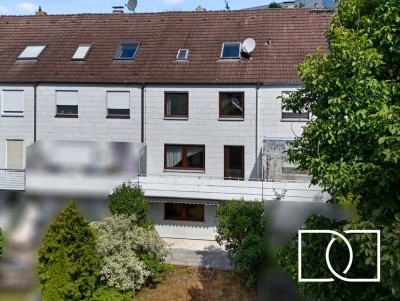 Sofort bezugsfertig! Gepflegtes Reihenhaus in zentraler Lage mit Balkon und Garten
