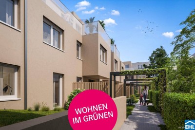 Kurze Wege, grüne Umgebung – die ideale Vorsorge-Lage von LIESING GARDENS