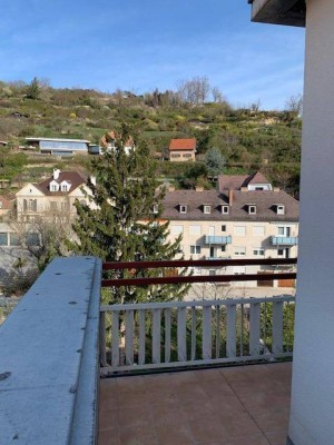 Terrassenwohnung mit hübschem Ausblick