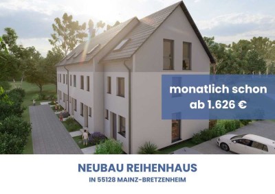 Die letzte Chance - nur noch ein Neubau -Reiheneigenheim