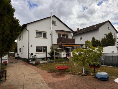 2-Familienhaus + Gewerbehalle in Lampertheim Nähe Rosenstock