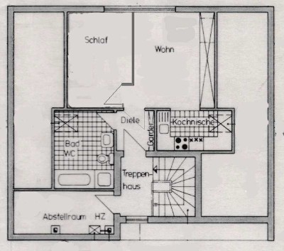 Gemütliche 2-Zimmer Dachgeschosswohnung in Lohmar-Donrath