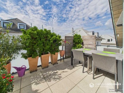 Stilvolles Wohnen auf zwei Ebenen – Maisonette mit sonnigem Freisitz