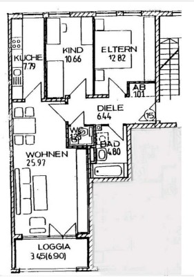 3ZKB mit Balkon und TG in Ingolstadt-Friedrichshofen