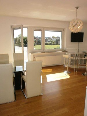 Düsseldorf-Hamm/Medienhafen/Unterbilk:  
2-Zimmer-Luxus-Wohnung mit Balkon!
