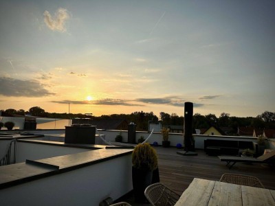 Sensationelle Dachgeschosswohnung mit einzigartiger Dachterrasse!