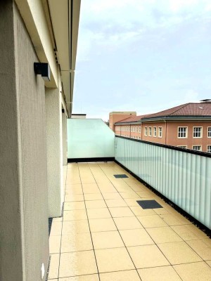 Erstbezug: 2-Zimmer-Wohnung mit Dachterrasse in Erlangens Innenstadt
