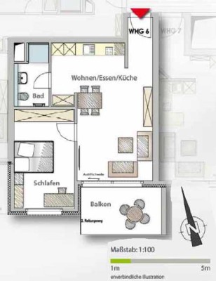 Neubauwohnung mit Balkon und EBK in Sindelfingen