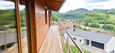 Exklusives Traumhaus: Neubau mit Panaromablick, Sauna & Kaminofen