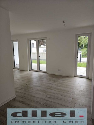 Mönsheim, Exklusive 3-Zi.-EG-Terrassenwohnung - auch für Senioren - im Mitteltal am Grenzbach