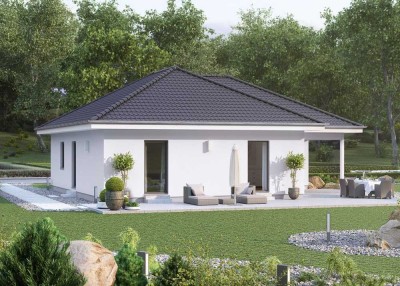 Toll aufgeteilter Bungalow mit Kamin. Lassen Sie sich begeistern.