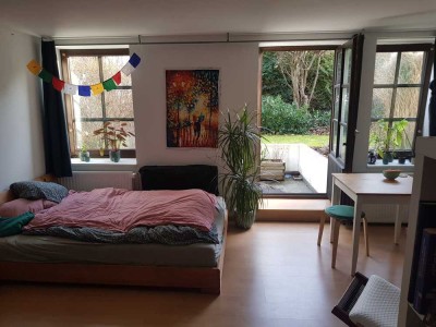 Traumhafte 1-Zimmer Wohnung mit Terrasse in Riddagshausen - möbiliert (möglich) - 32 m²