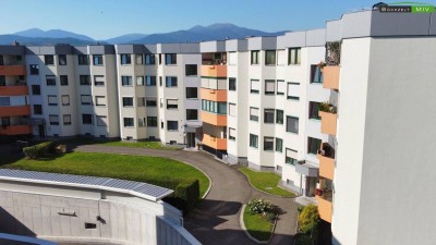 möblierte 3-Zimmer-Wohnung mit 2 Balkonen um 899 EUR inkl. Heizung und Tiefgaragenstellplatz